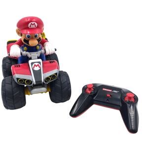 Super Mario Kart RC Car 4 Wheeler Quad Carrera Remote Control Untested Nintendo